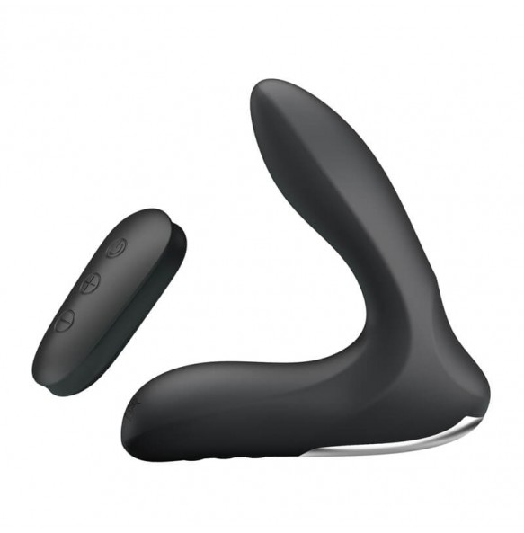 MR PLAY - NASREDDIN Inflatable Vibrating Anal Massager (Chargeable - Black)
